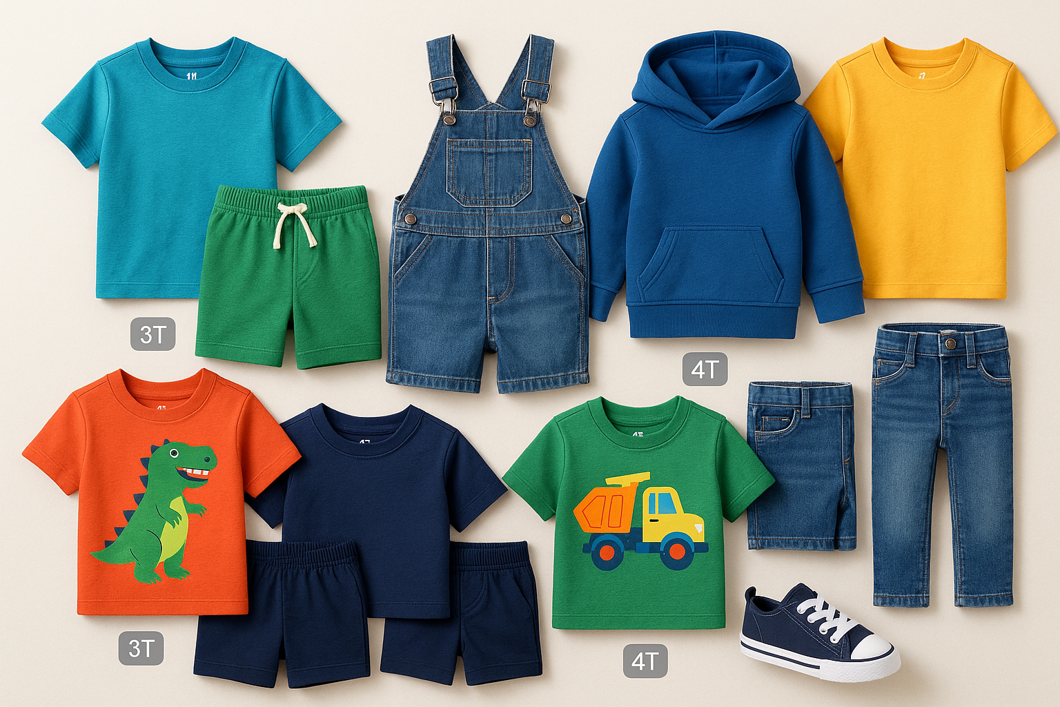 Toddlers 2T-5T Boy