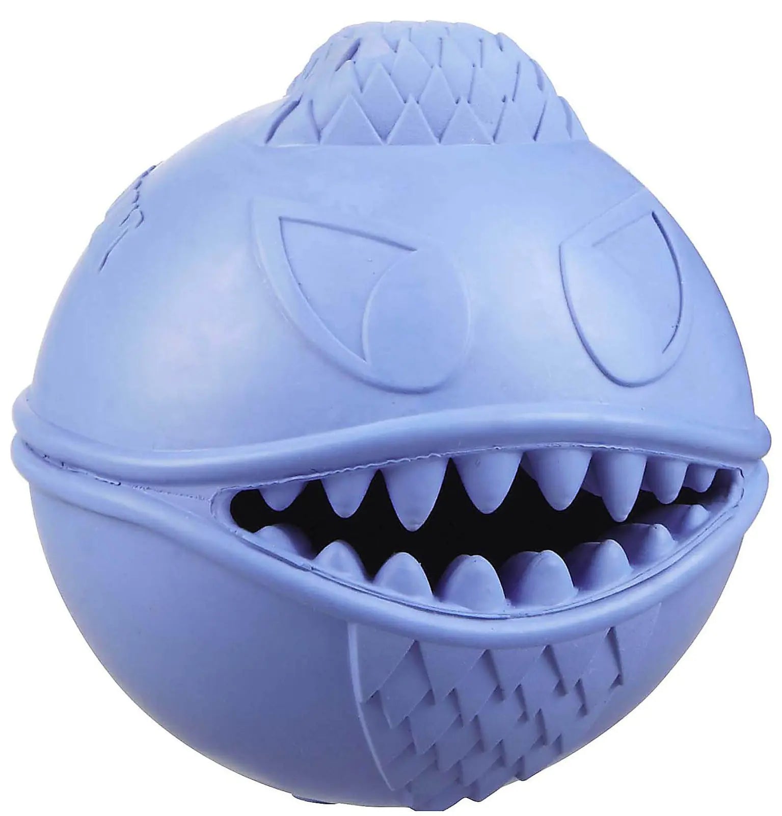 Jolly Pets Monster Ball Bouncing Dog Toy/Treat Holder 2.5 Inches Blue