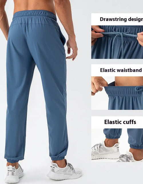 Load image into Gallery viewer, Men&#39;s Nylon Cool Feeling Loose Track Pants Quick-drying
