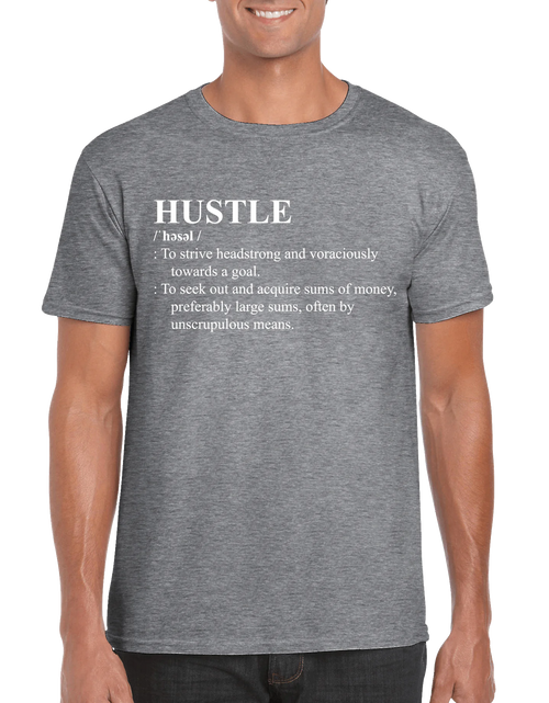 Load image into Gallery viewer, HUSTLE Definition Men&#39;s T-shirt
