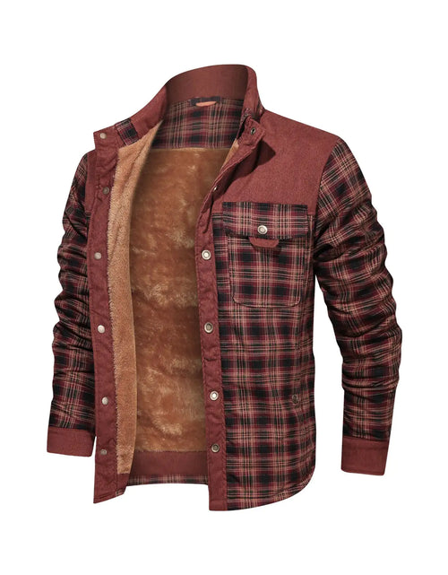 Load image into Gallery viewer, Men&#39;s Coat Fleece Thickened Military Coat Autumn Winter Coat Men&#39;s Brand Clothing
