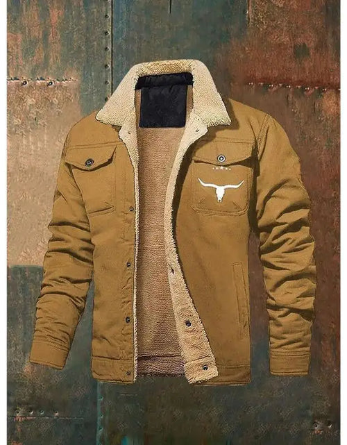 Load image into Gallery viewer, Men&#39;S Fleece-Lined Cotton casual Jacket Work wear
