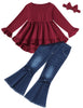 Claret-jeans