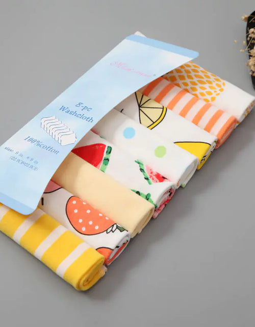 Load image into Gallery viewer, Newborn Cotton Gauze Baby Feeding Towels - 8 Packs
