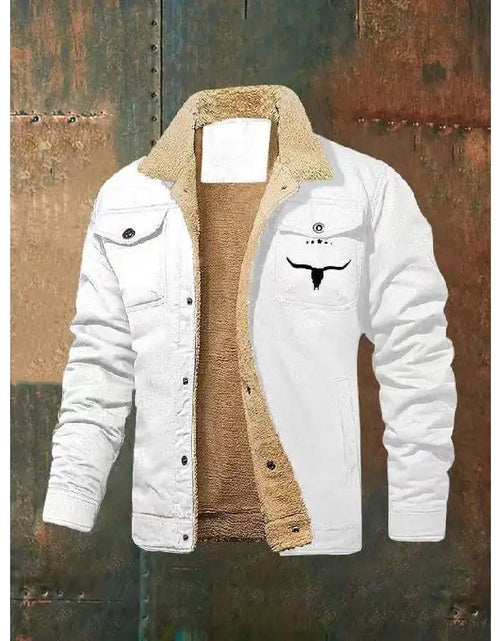 Load image into Gallery viewer, Men&#39;S Fleece-Lined Cotton casual Jacket Work wear
