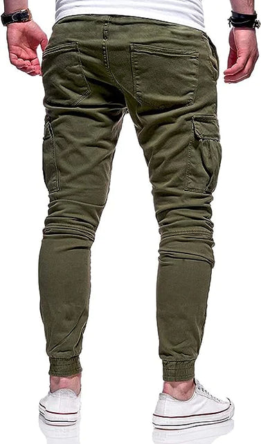 Load image into Gallery viewer, Men&#39;s Casual Joggers Pants Sweatpants Cargo Combat Loose Sport Workout Trousers
