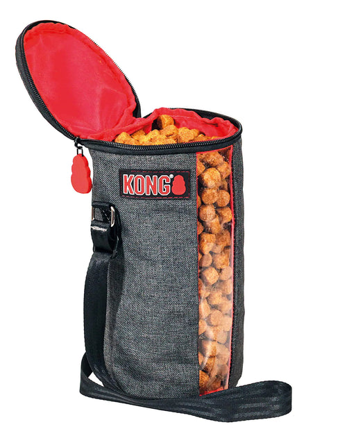 Load image into Gallery viewer, KONG Kibble Storage Dog Food Travel Bag - Portable Food Container for Pets

