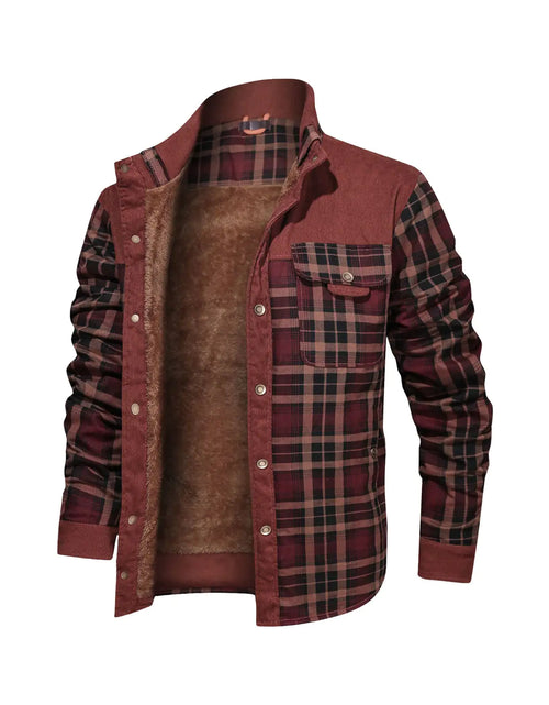Load image into Gallery viewer, Men&#39;s Coat Fleece Thickened Military Coat Autumn Winter Coat Men&#39;s Brand Clothing
