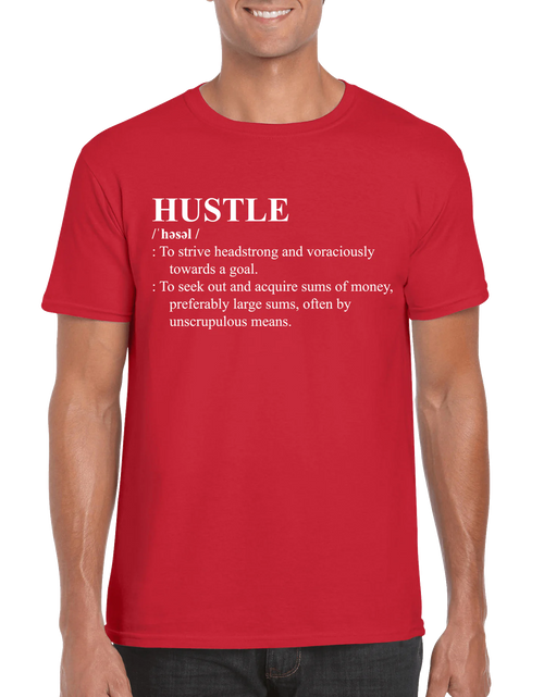 Load image into Gallery viewer, HUSTLE Definition Men&#39;s T-shirt
