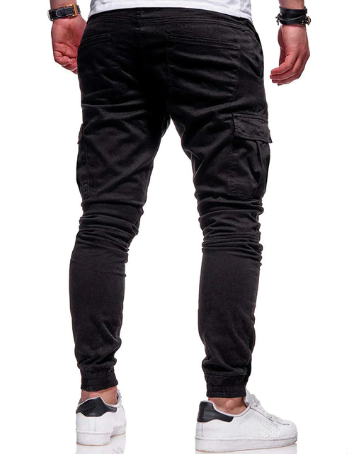 Load image into Gallery viewer, Men&#39;s Casual Joggers Pants Sweatpants Cargo Combat Loose Sport Workout Trousers
