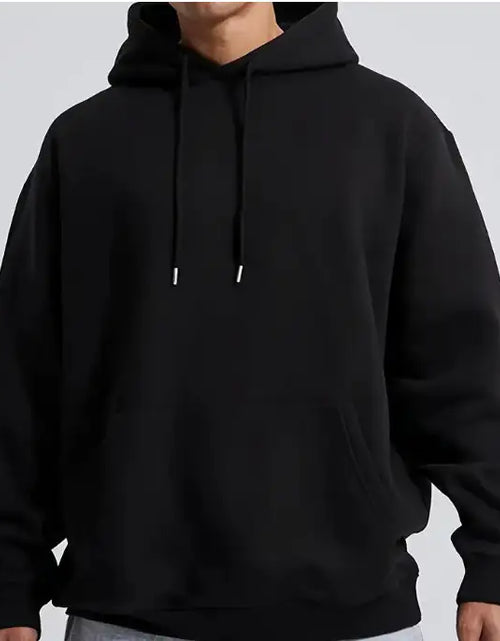 Load image into Gallery viewer, Men&#39;s Solid Color Hooded Jumper
