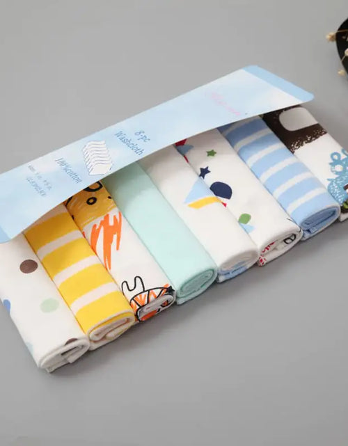 Load image into Gallery viewer, Newborn Cotton Gauze Baby Feeding Towels - 8 Packs
