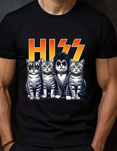 Load image into Gallery viewer, Men&#39;s Printed Short Sleeved Round Neck T-shirt
