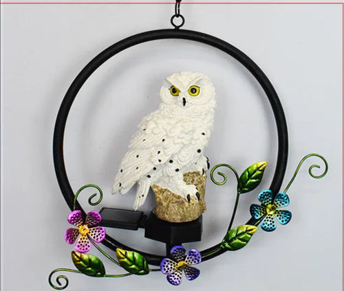 Load image into Gallery viewer, Solar Owl LED Hanging Light
