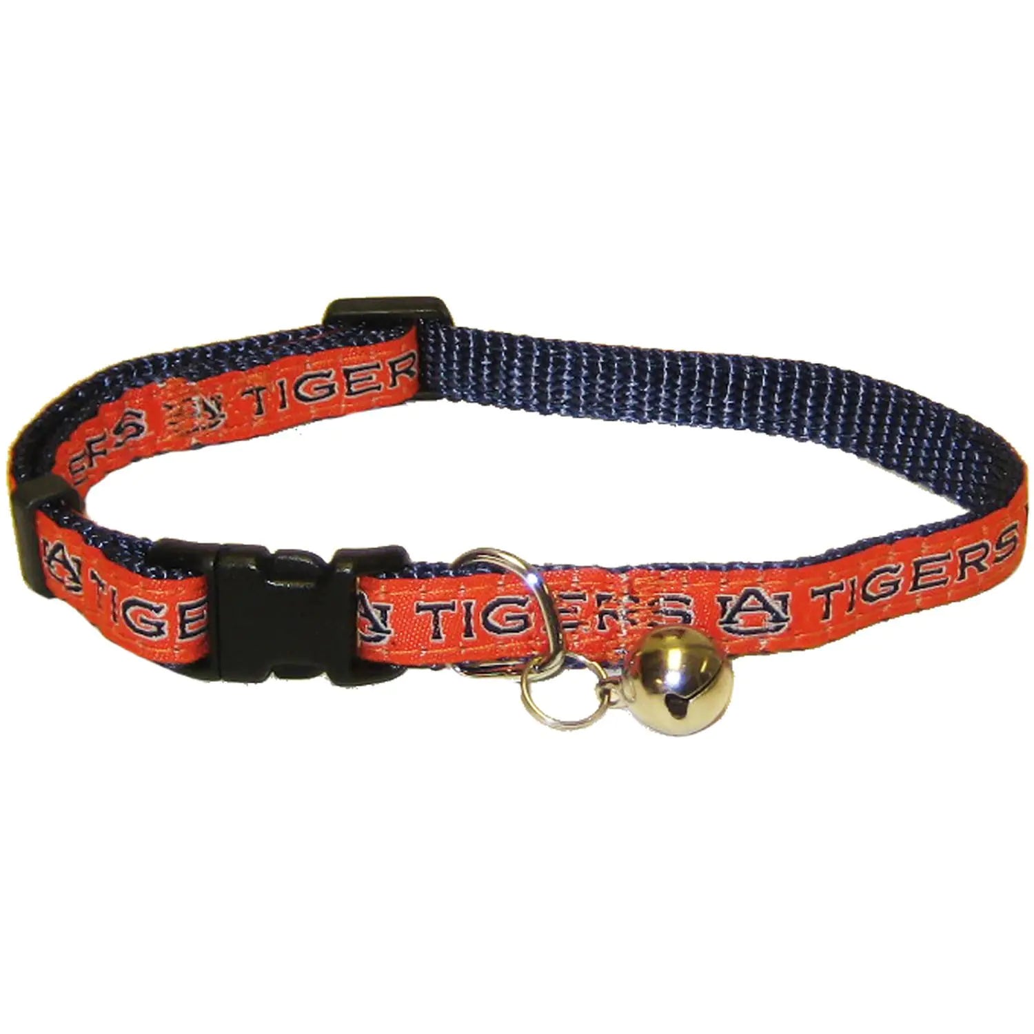 Pets First Collegiate Pet Accessories Cat Collar Auburn Tigers One Size