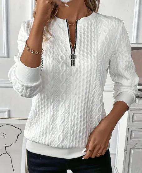 Load image into Gallery viewer, Women&#39;s Zip Sweater
