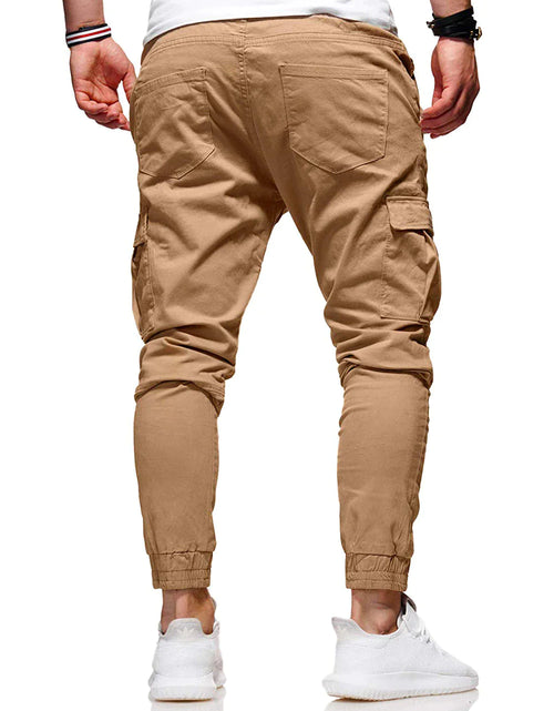 Load image into Gallery viewer, Men&#39;s Casual Joggers Pants Sweatpants Cargo Combat Loose Sport Workout Trousers
